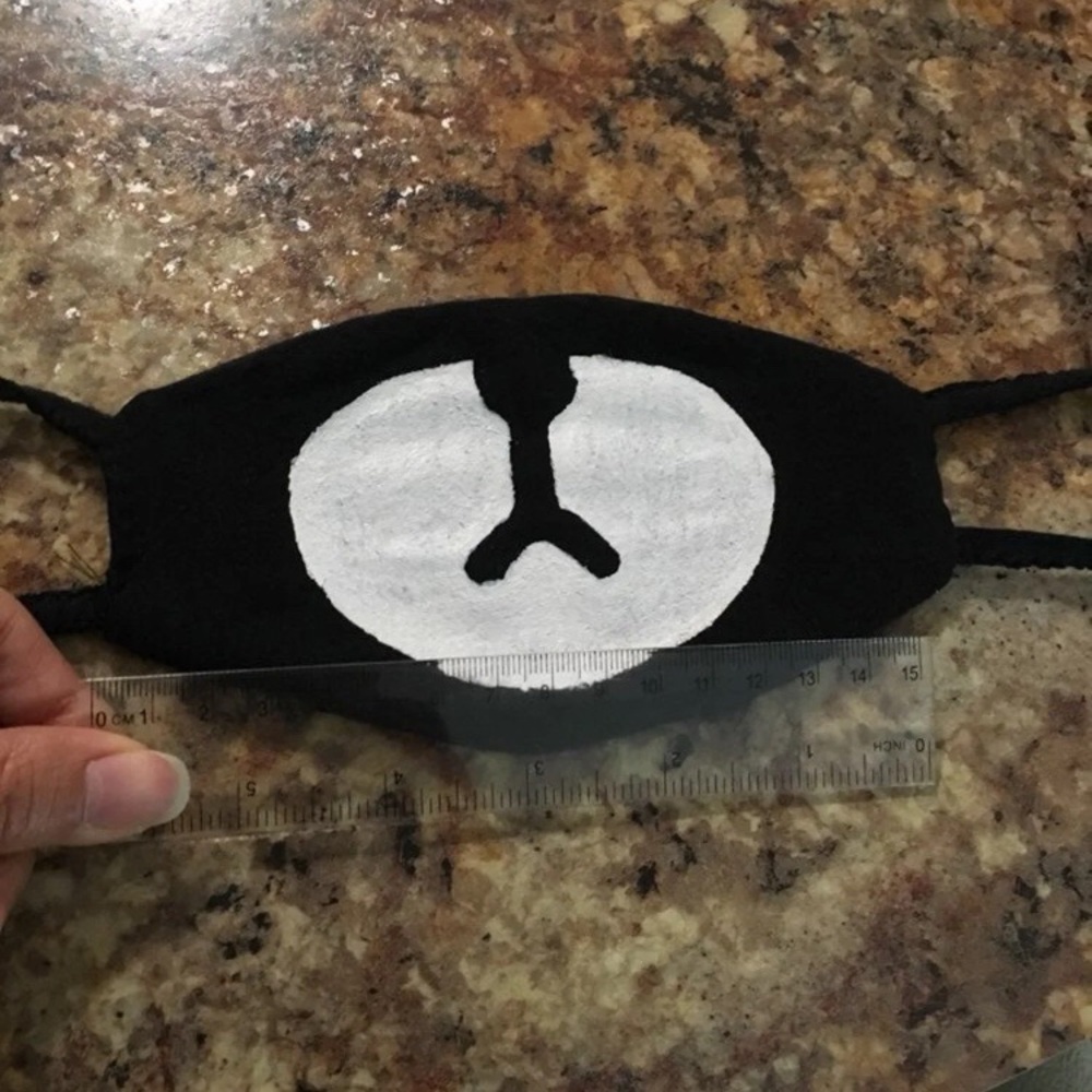 Two kid size handmade face masks